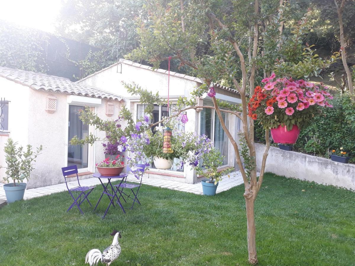 Bed and Breakfast Dans Un Jardin Bb Et Jacuzzi Mandelieu Esterno foto