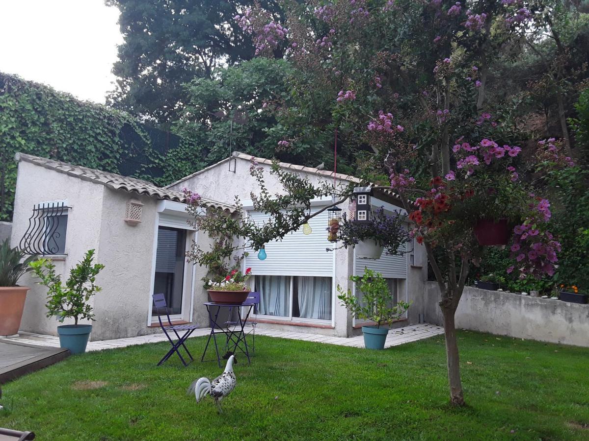 Bed and Breakfast Dans Un Jardin Bb Et Jacuzzi Mandelieu Esterno foto